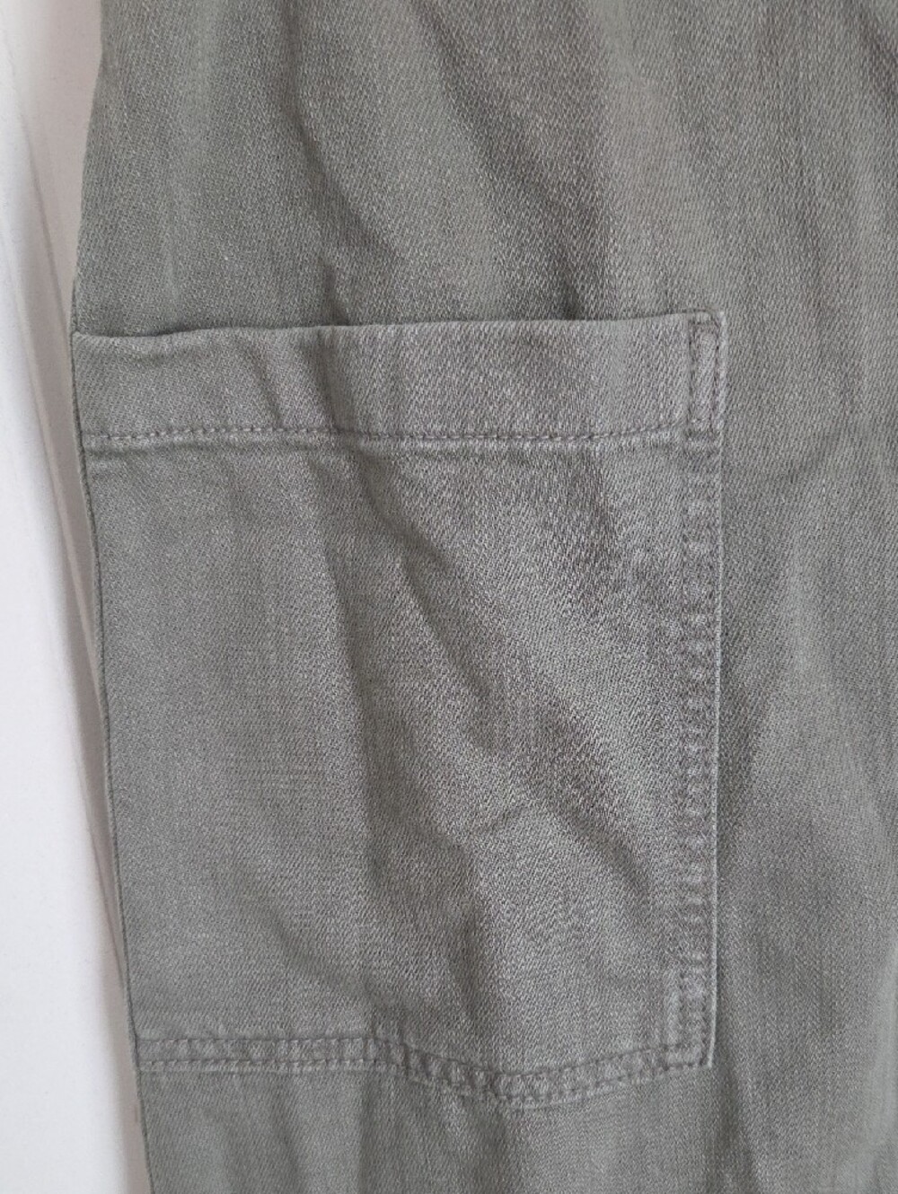Aerie Denim Skirtall In Olive Fun - Picture 3 of 7